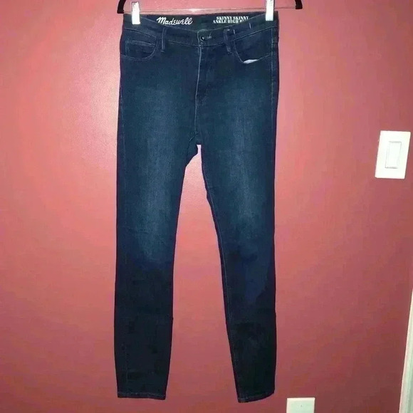 Madewell Skinny Ankle High Riser Jeans - Picture 2 of 6